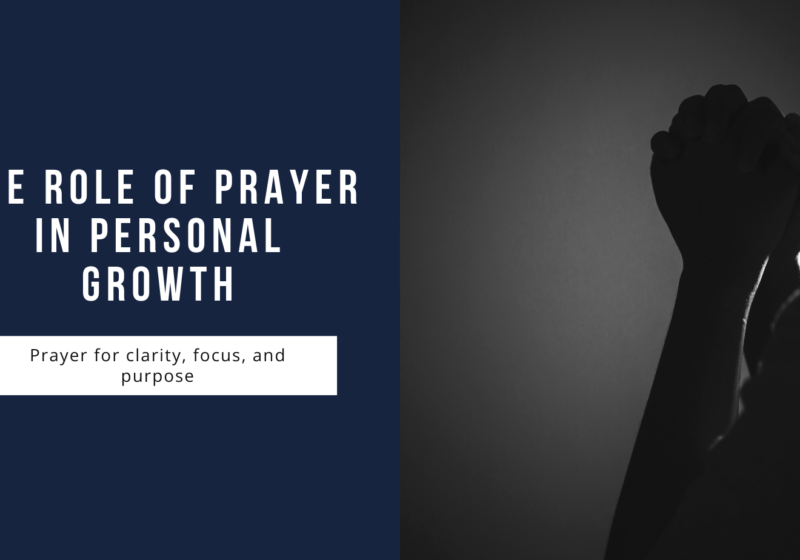 the role of prayer