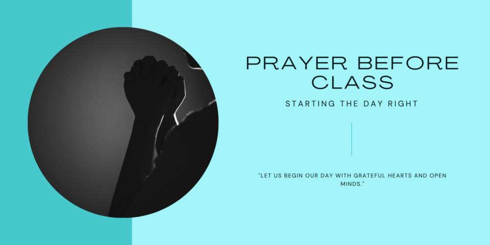 prayer before class