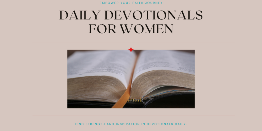 devotionals for women