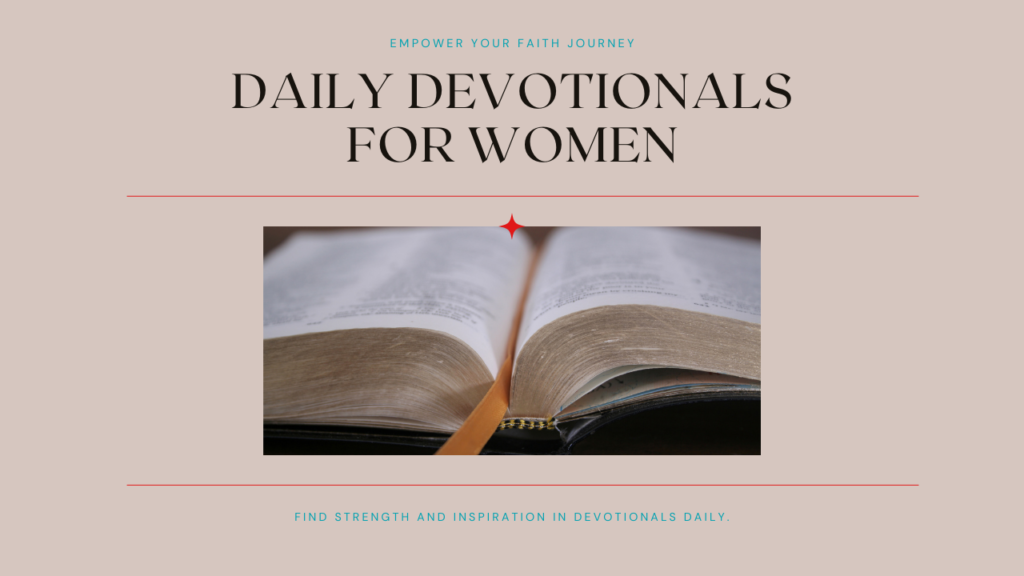 devotionals for women