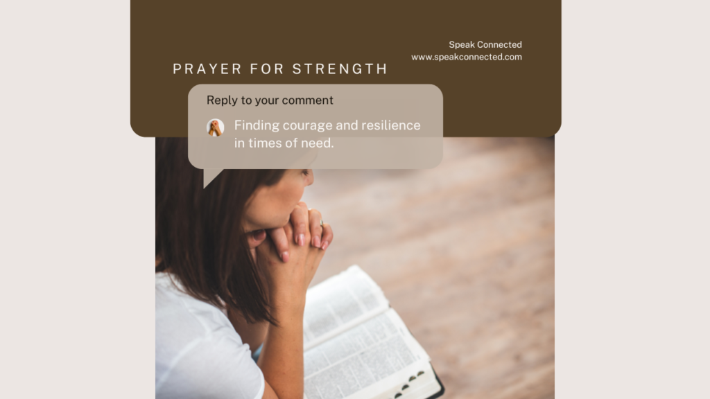 prayer for strength