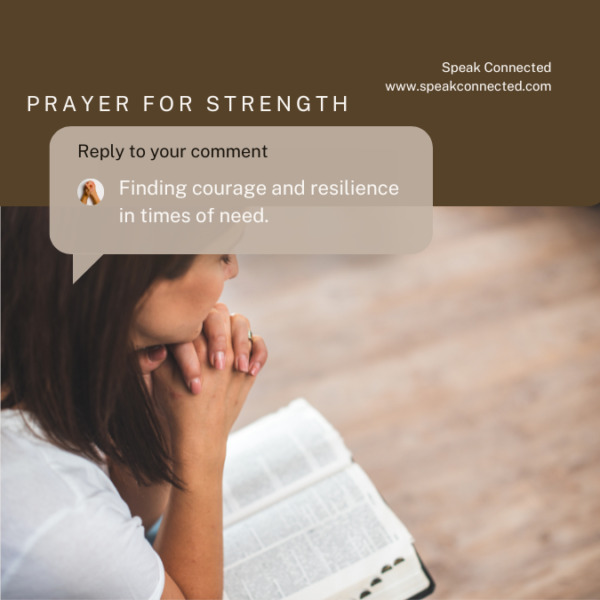 strength for prayer