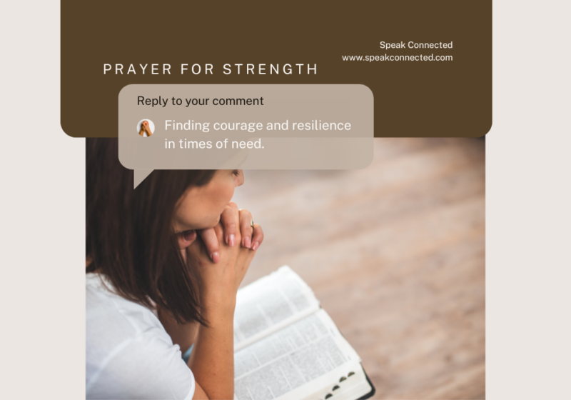 strength for prayer