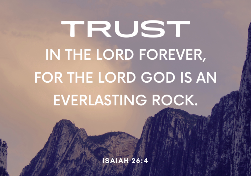 trusting in God